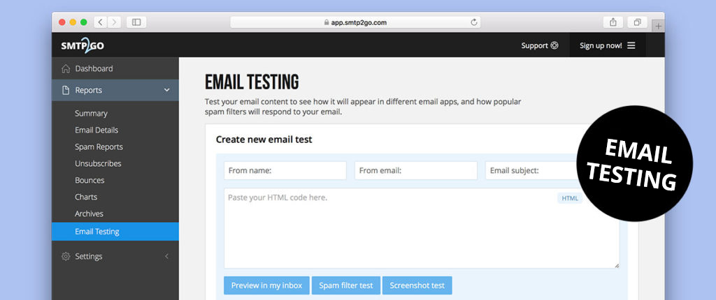 Feature Spotlight: Email Testing!