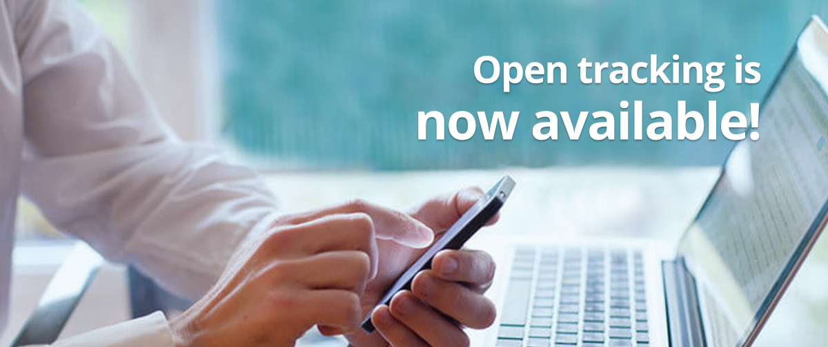 Open Tracking is Now Available!
