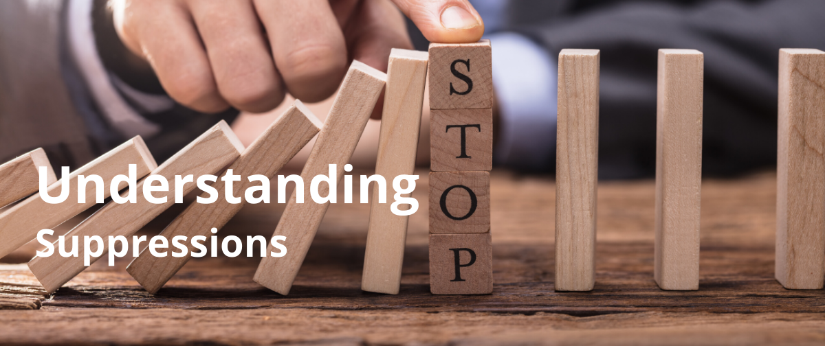 Understanding Suppressions
