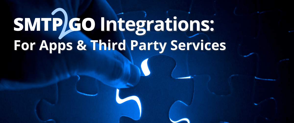 SMTP2GO Integrations For Apps & Third Party Services