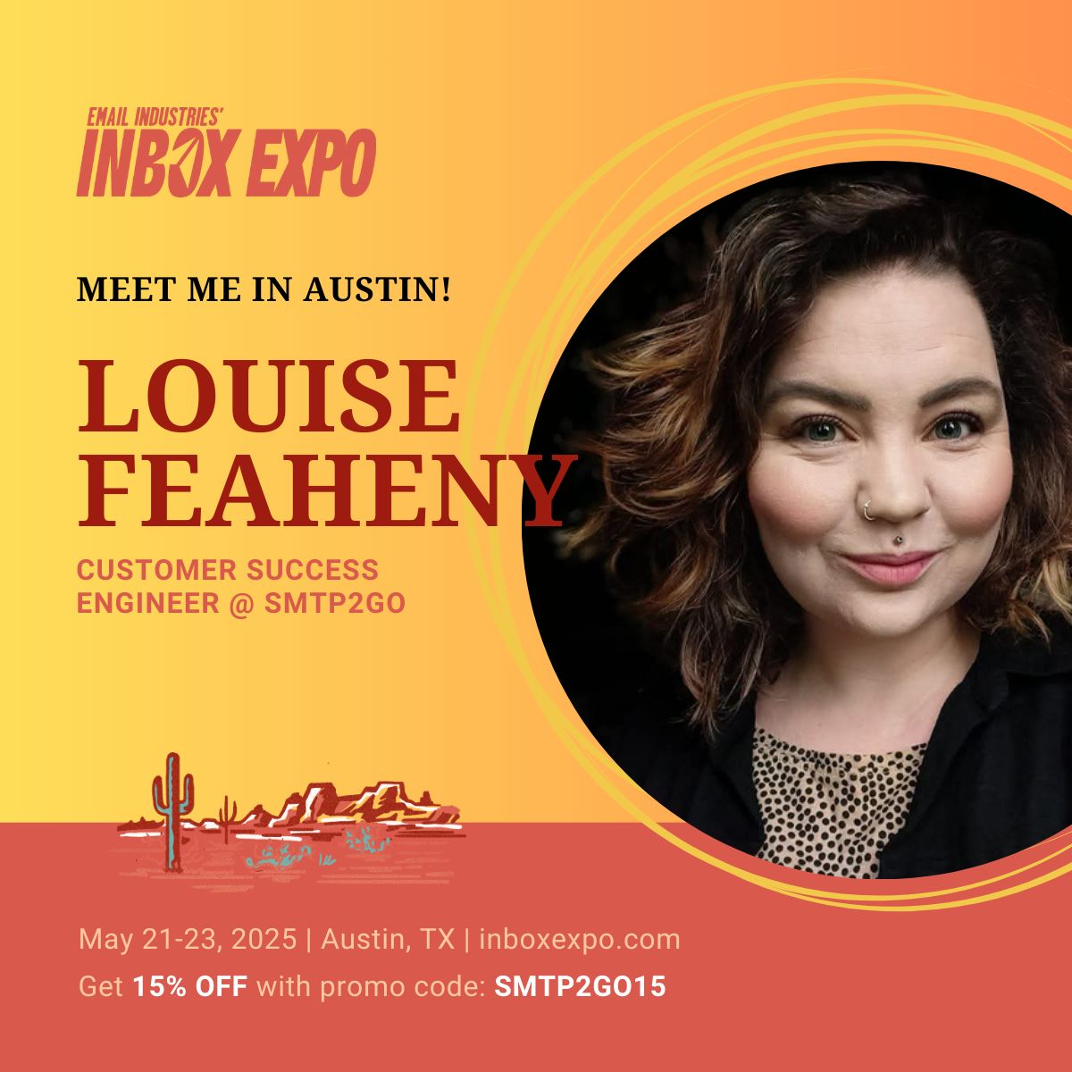 Louise Feaheny Inbox Expo 2025. Training your emails like a puppy: building trust and engagement.