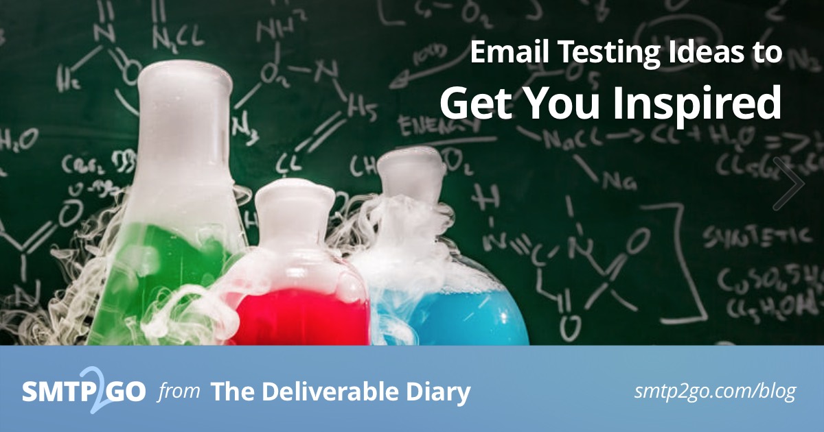 Email Testing Ideas to Get You Inspired SMTP2GO