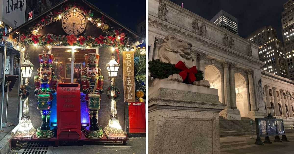 Christmas in New York - Library